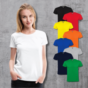 T-SHIRT MANICHE CORTE- ECONOMY - DONNA
